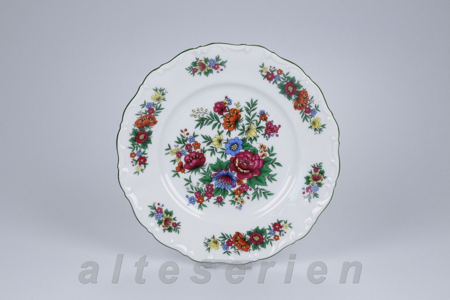 Seltmann Weiden - Barock - Bunte Blume - rot 24695