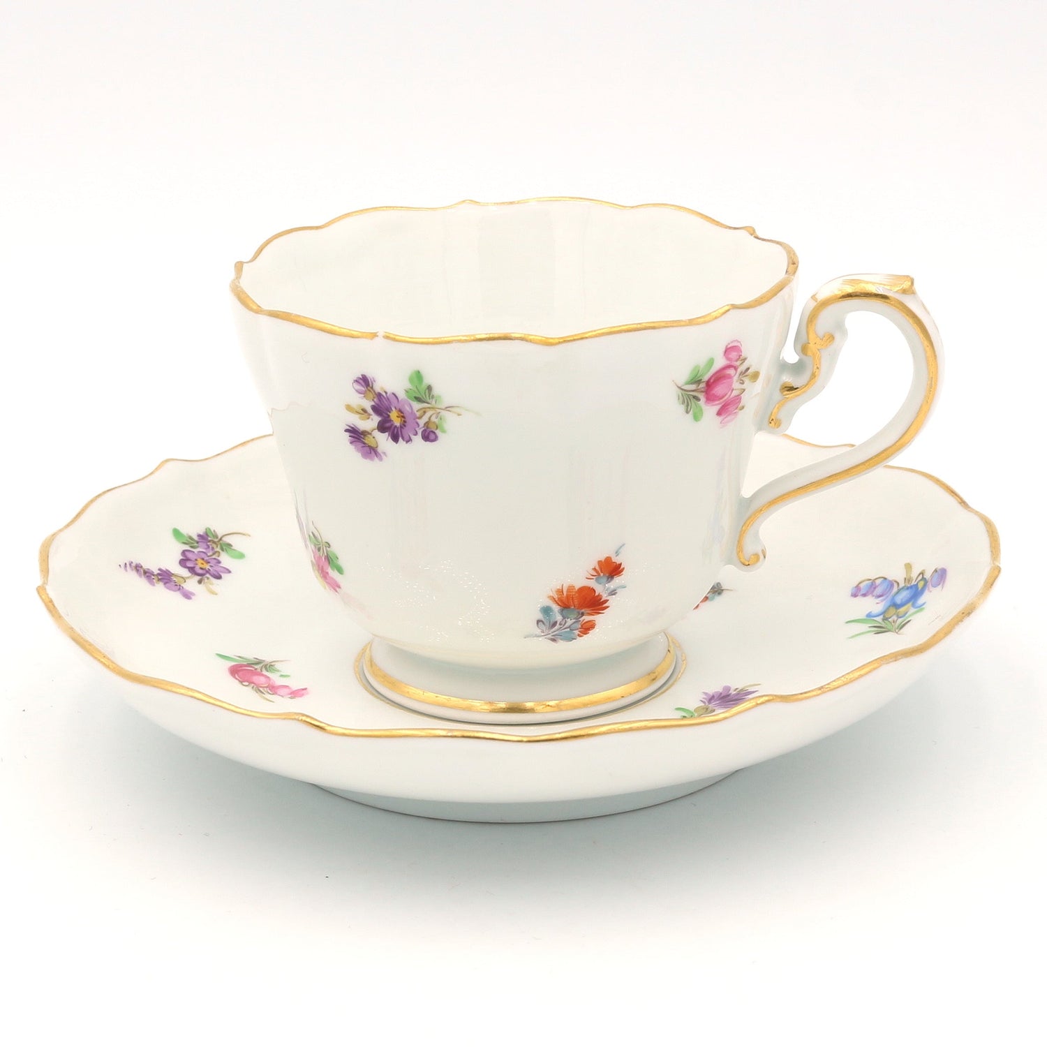 Meissen - Neuer Ausschnitt I.Wahl - Streublume Knaufzeit