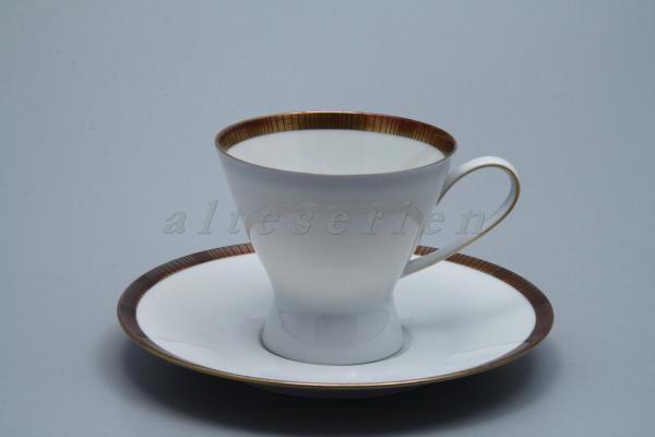 Rosenthal - Form 2000 - Poliergoldband mit schwarz 3680
