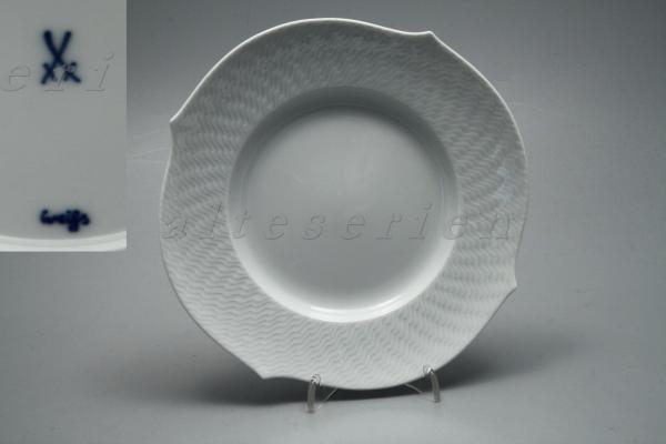 Meissen - Wellenspiel - Wellenspiel Relief weiß1.Wahl