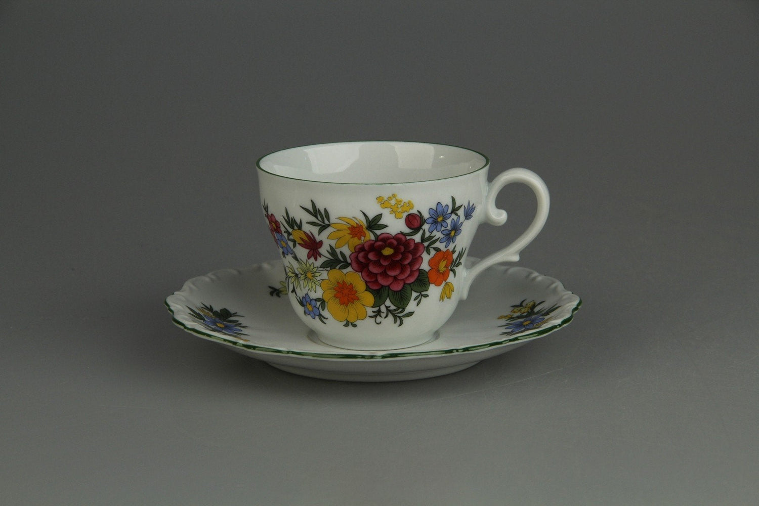 Seltmann Weiden - Barock - Bunte Blume - gelb