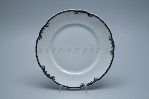 Hutschenreuther - schwarze Punktbordüre 3631