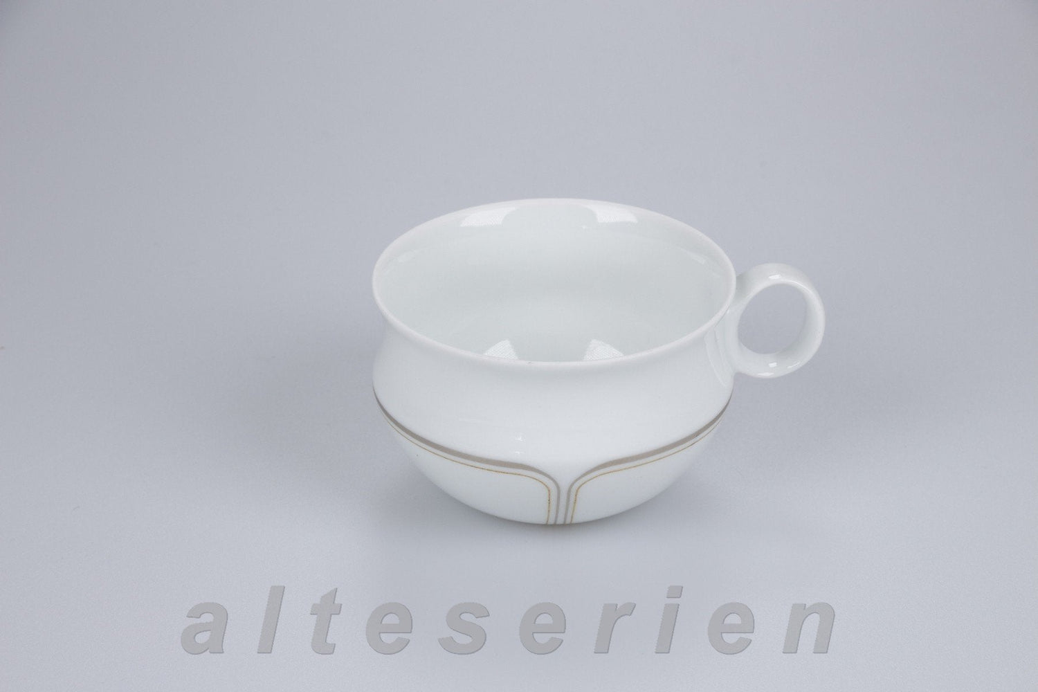 Rosenthal - Teeserie Assam - Linienspiel Gold und Silber