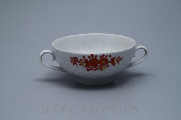 Hutschenreuther - Falkenberg - Röschen Orange