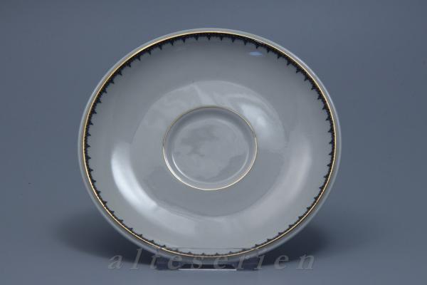 Hutschenreuther - Arzberg - Iris 1207 / 1586 Schwarze Spitze m.Gold