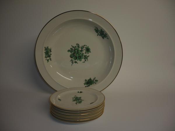 Rosenthal - Form E - Grüne Blume