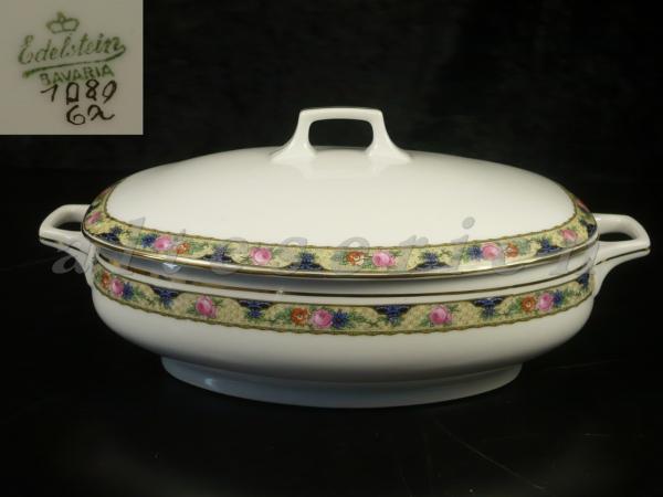 Edelstein - bunte Blumenranke 1089