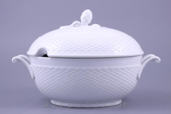 Kaiser - Flechtrand / Webrand - weiß