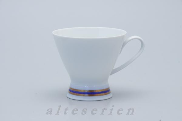 Rosenthal - Form 2000 - Goldrand mit hellblauem / dunkelblauem Rand