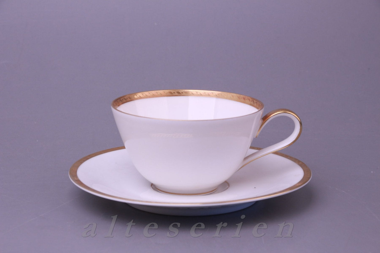 Heinrich - Anmut Scherbe weiß - Goldrand 14165