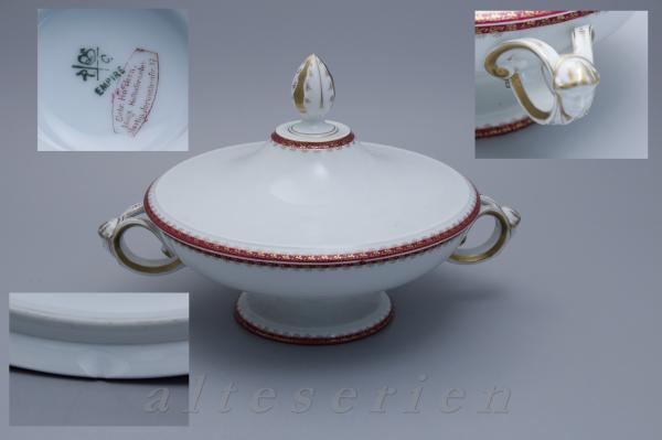 Philipp Rosenthal - Form Empire - Kante Rot Gold