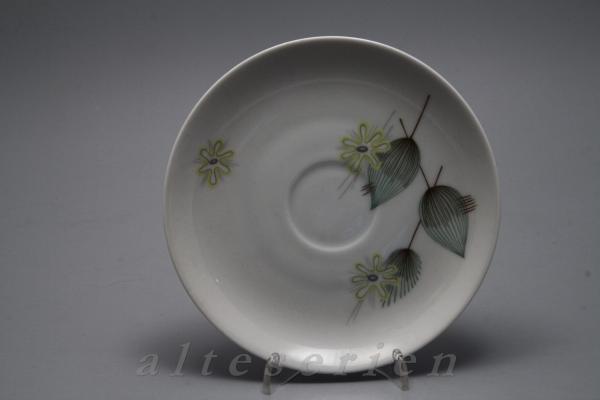 Hutschenreuther - Favorit - Floral Grün Gelb