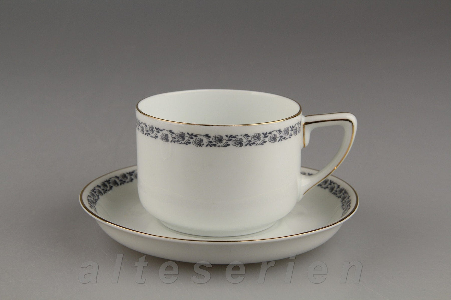Rosenthal - Isolde - Blumenkranz grau