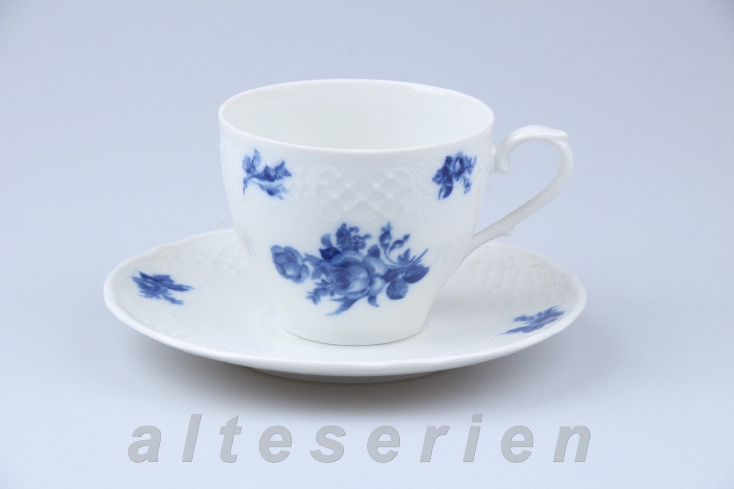 Schumann/Arzberg - Dresden - blaue Rose 2 Echt Cobalt