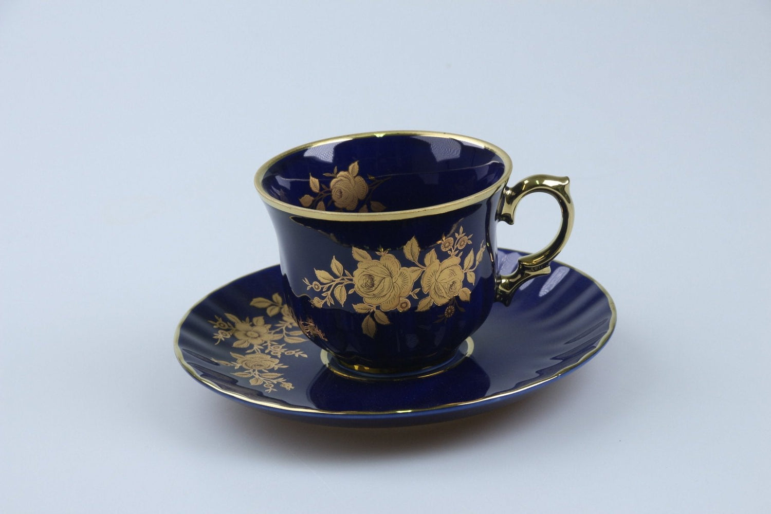 Retsch Wunsiedel - Echt Kobalt - 24 Karat Gold