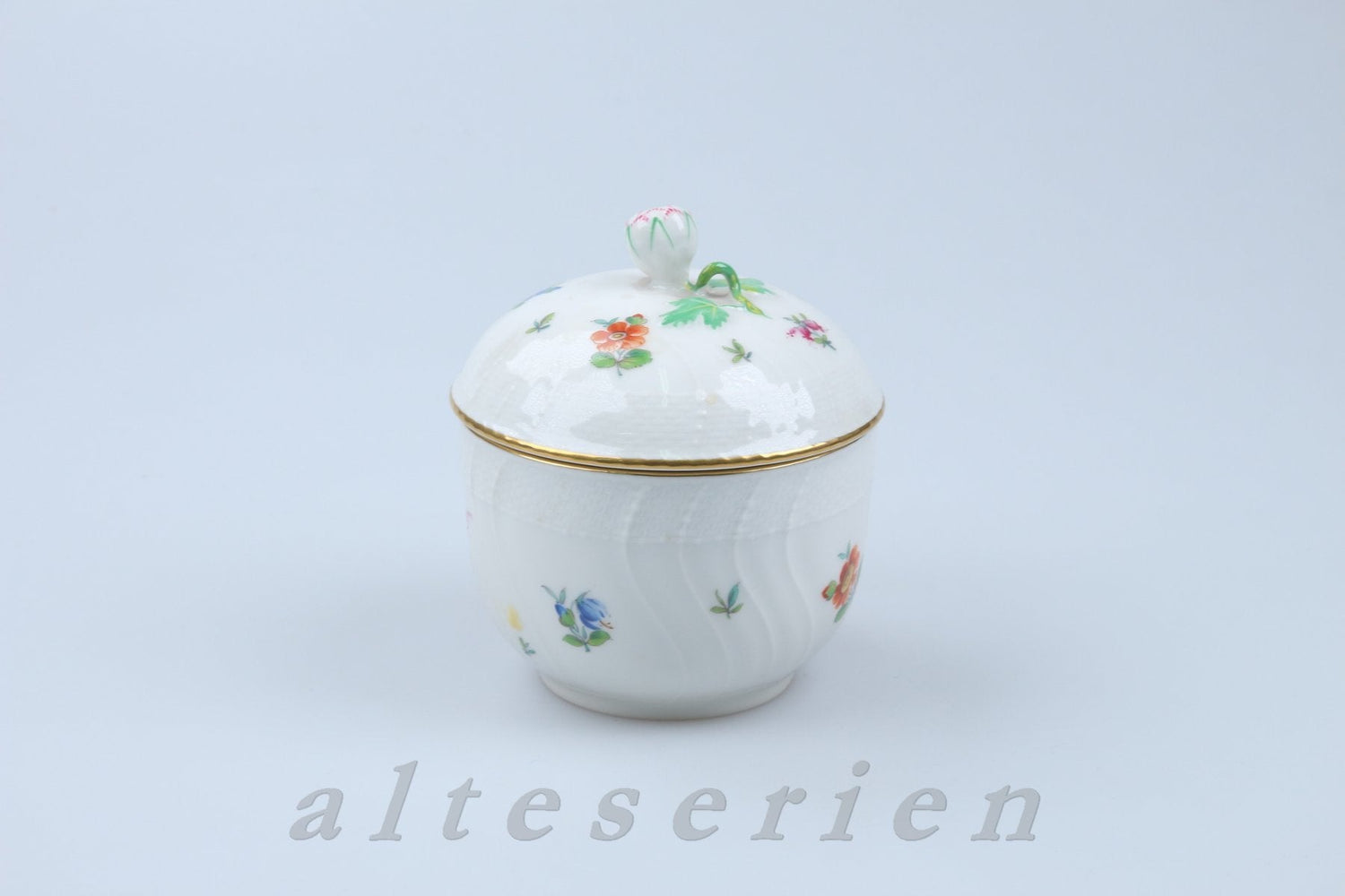 KPM Berlin - Neuosier - Bunte Blumen mit grün