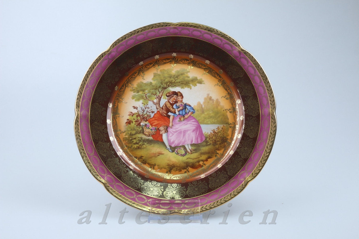 Karlsbader Bavaria RWS - Rokoko Rot Gold