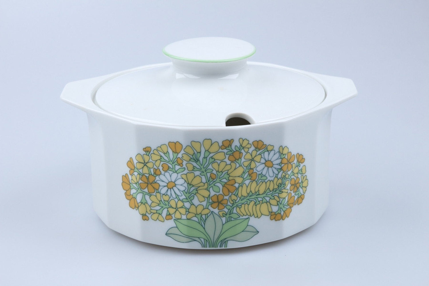 Rosenthal - Polygon - Blumen gelb orange