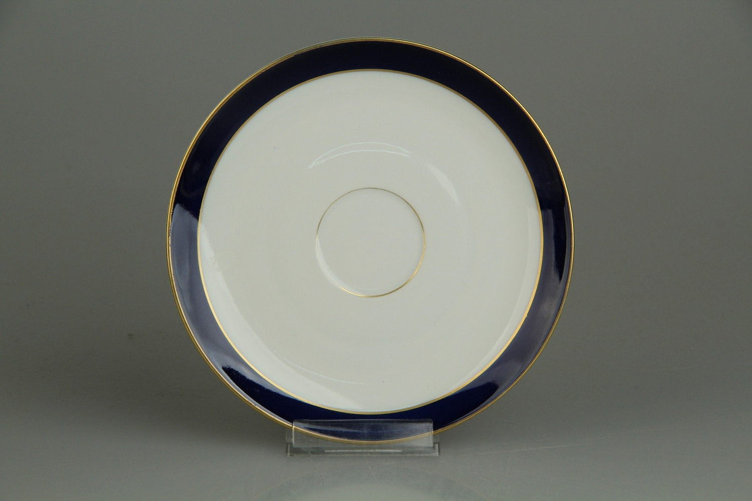 Hutschenreuther - Favorit - Blaurand mit Gold