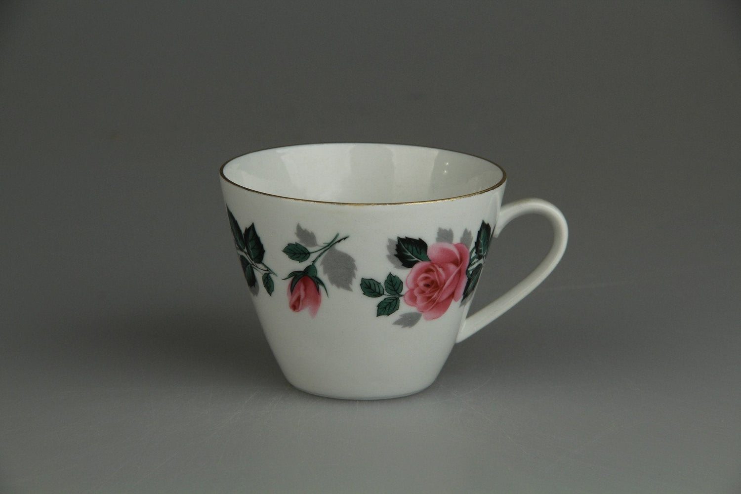 Seltmann Weiden - Unbekannte Formen - Rosa Rose Goldrand