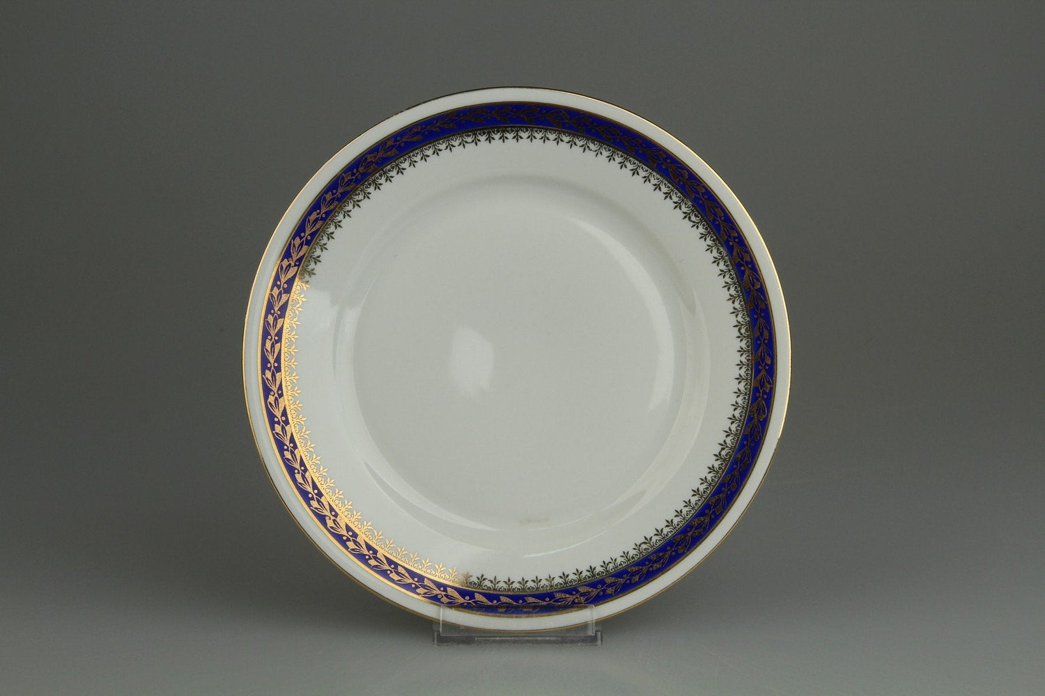 Kahla - Goldbordüre auf Blau