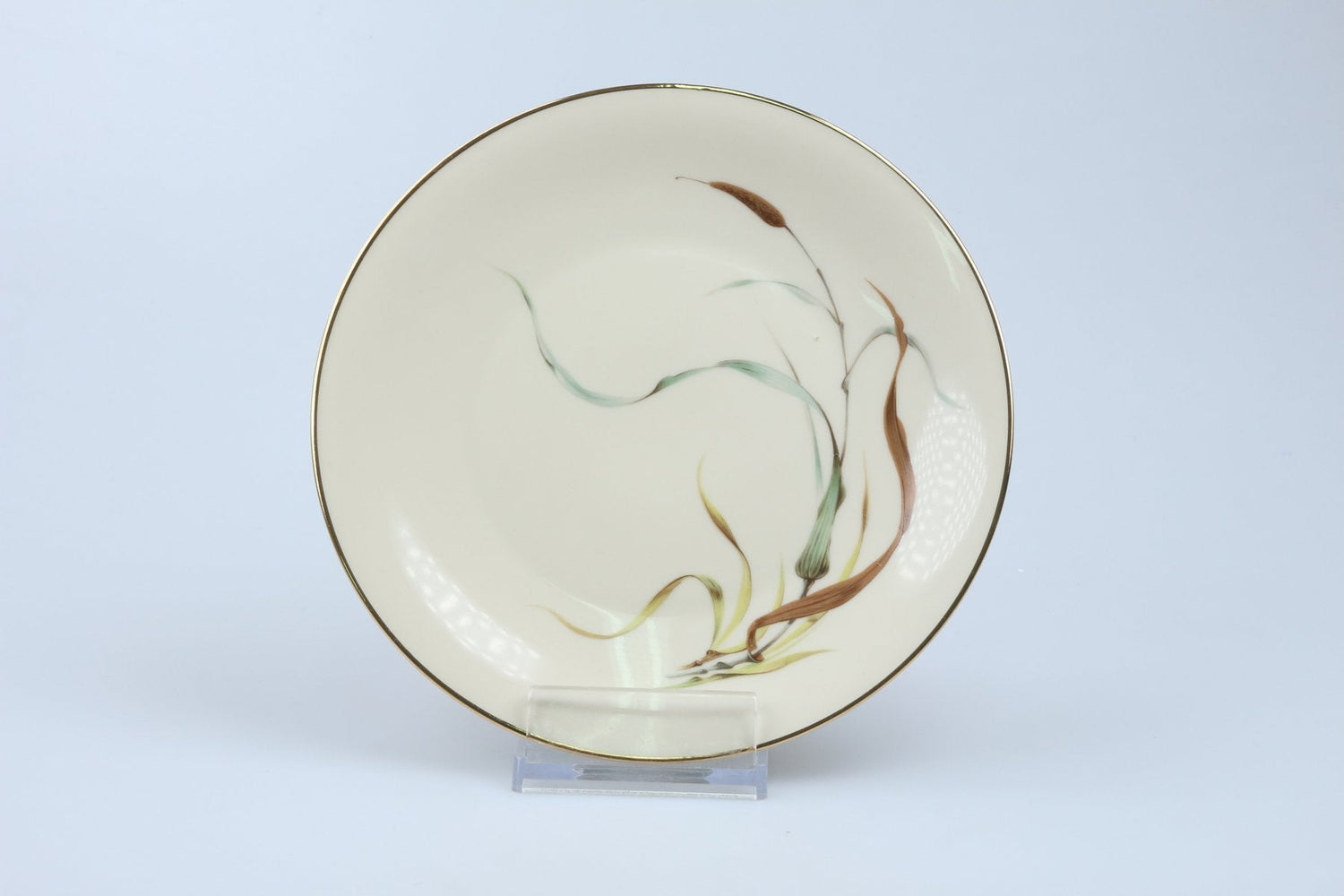 Heinrich - Anmut Scherbe elfenbeinfarben - Goldrand 18102 Schilf