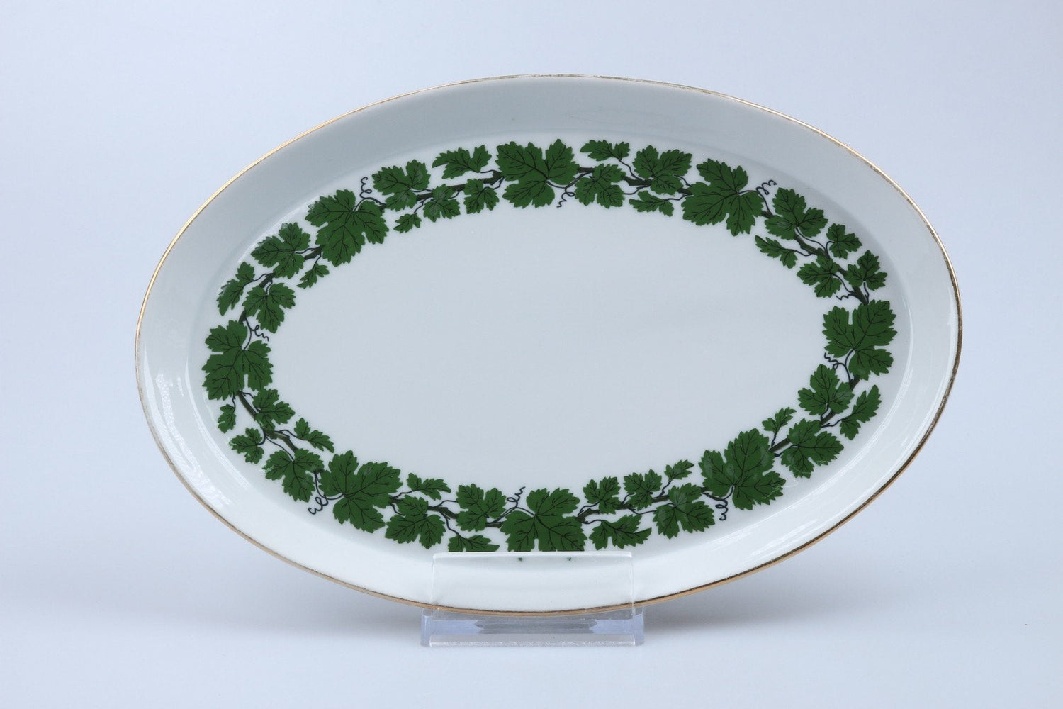 Meissen - Neuer Ausschnitt I.Wahl - Weinlaub Goldrand Pfeifferzeit