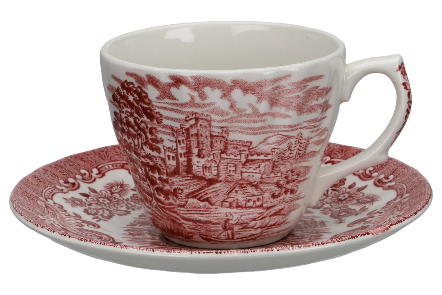 Hostess Tableware - British Anchor - Old Country Castles - rot