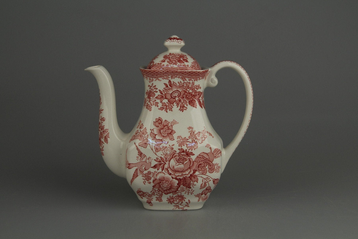 Enoch Wedgwood - Asiatic Pheasants - red / rot