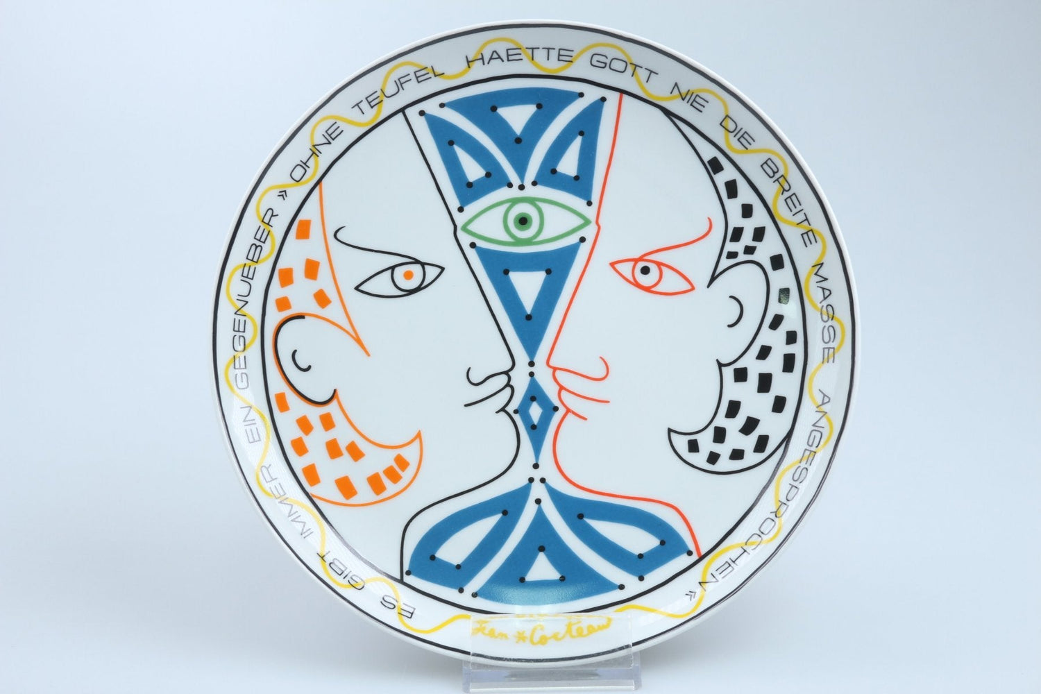 Rosenthal - Künstlerporzellan - Jean Cocteau