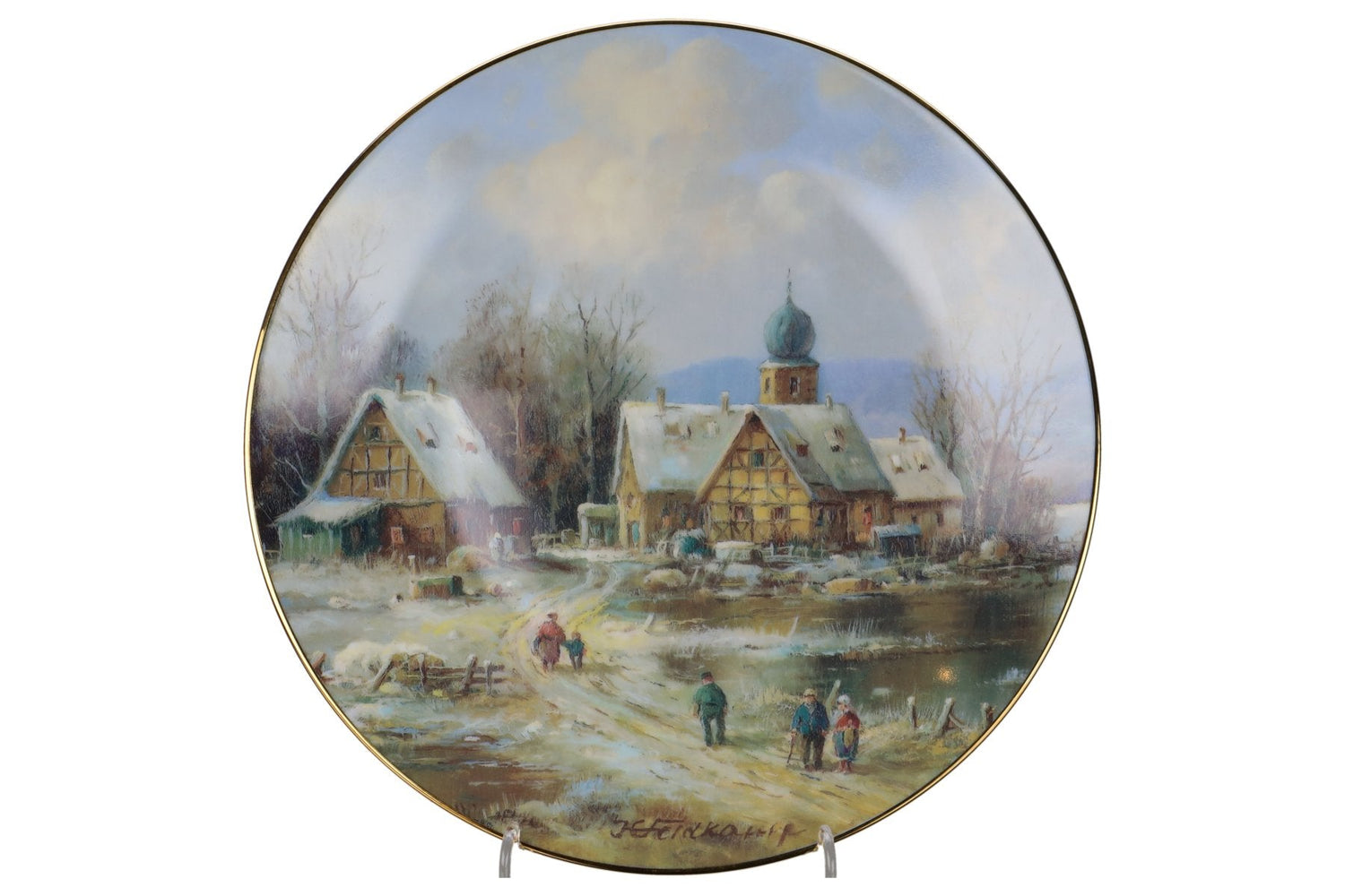 Hutschenreuther - Weihnachtliche Landschaften