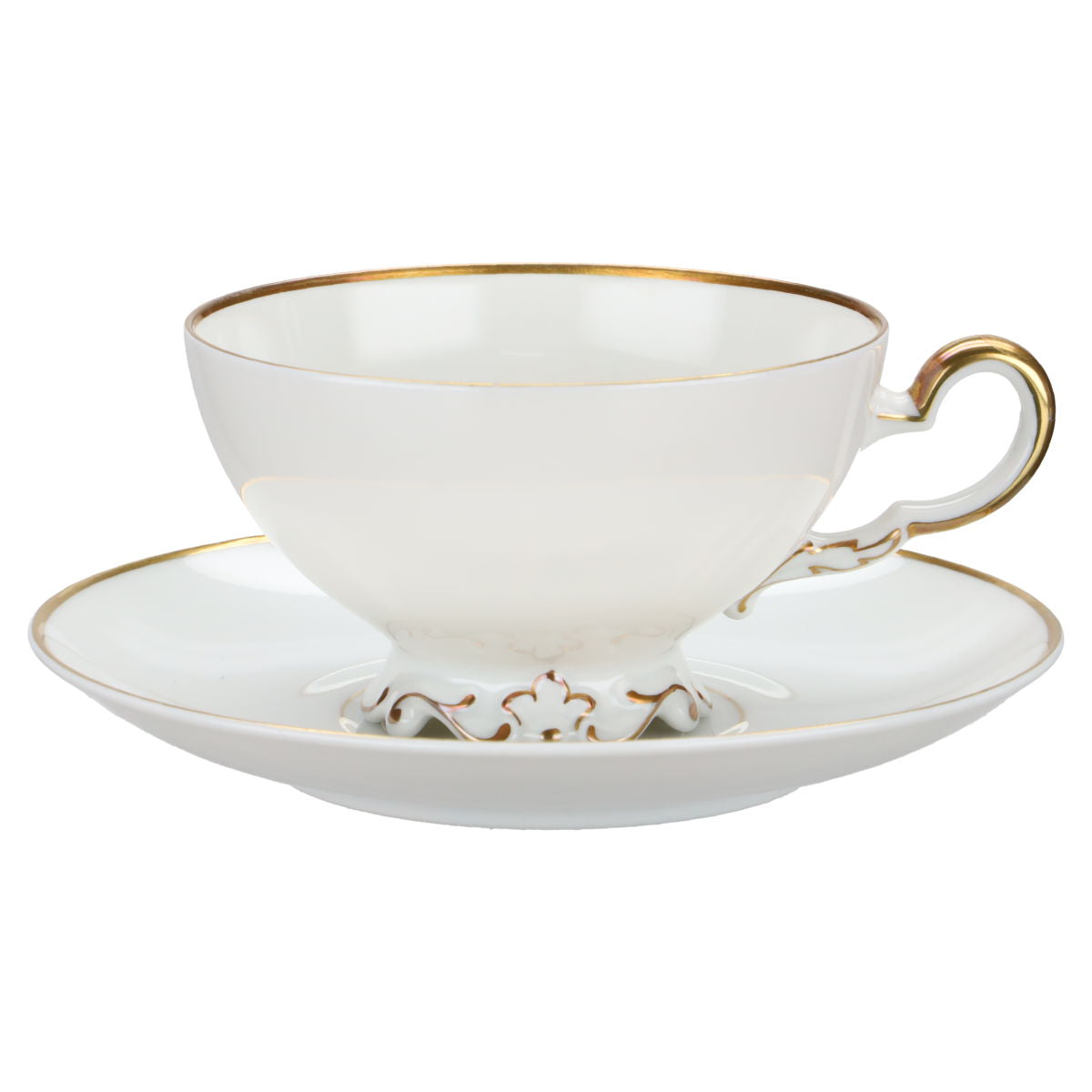 Fürstenberg - Barocke alte Form - Goldrand 5500