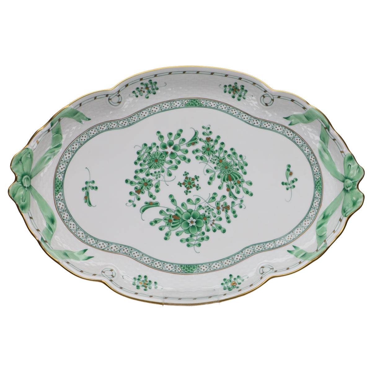 Herend Ungarn - Waldstein Rose Grün