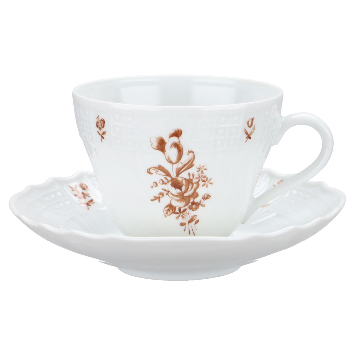 Hutschenreuther - Dresden - Braune Blume