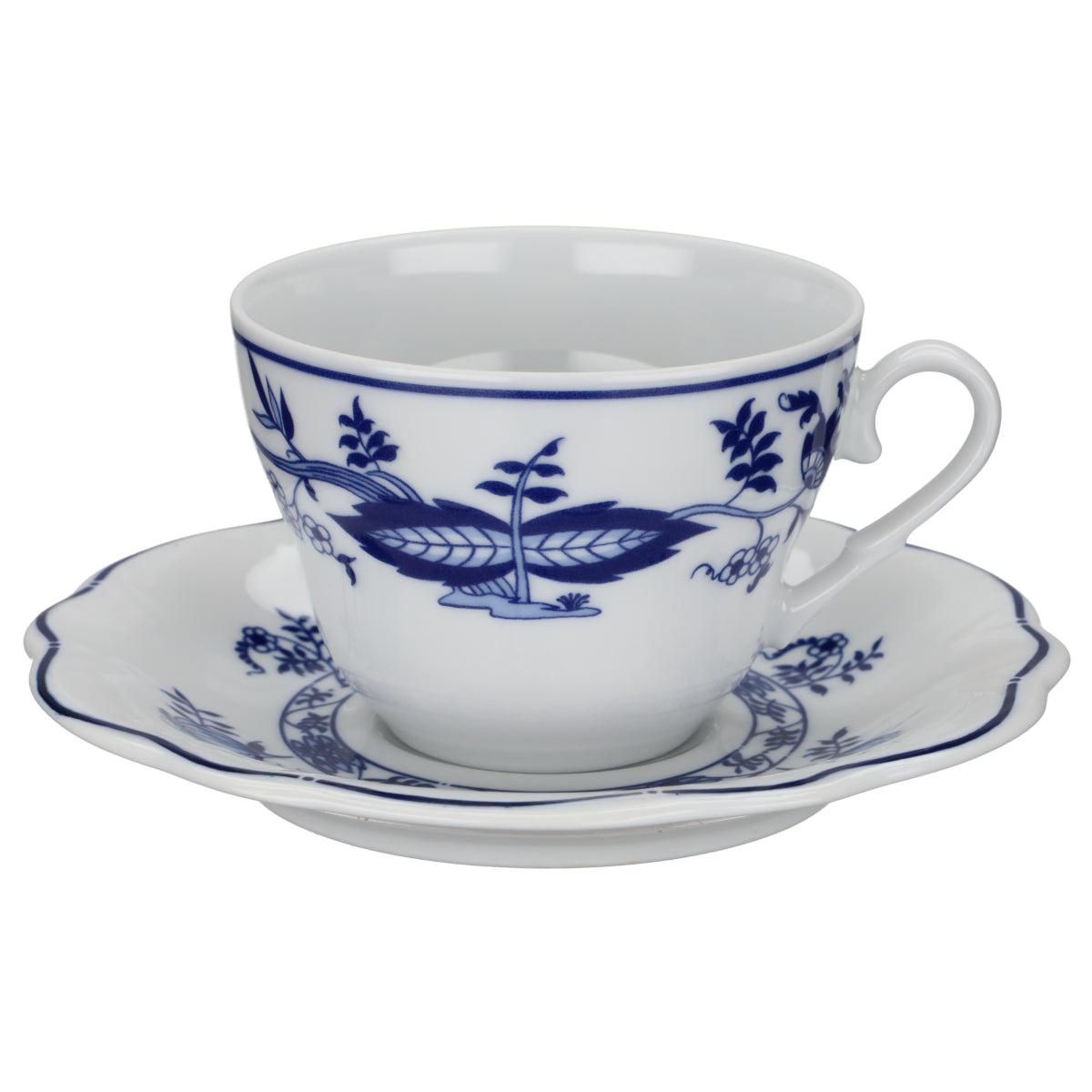 Kahla - Zwiebelmuster mit blauem Rand