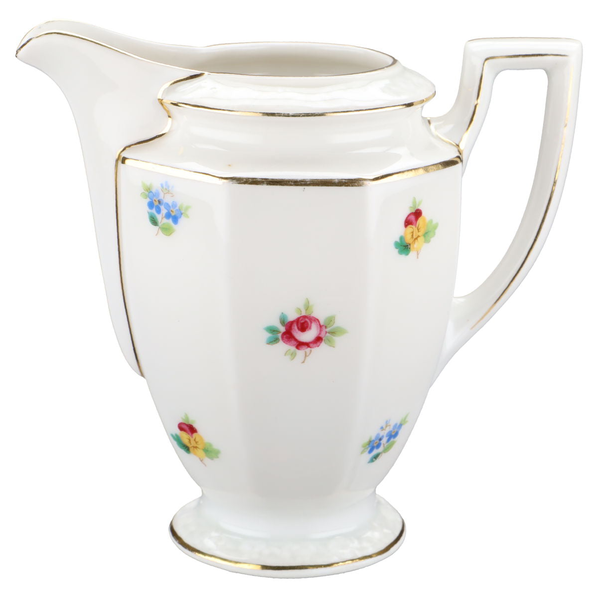 Rosenthal - Maria - Streublume mit Goldrand