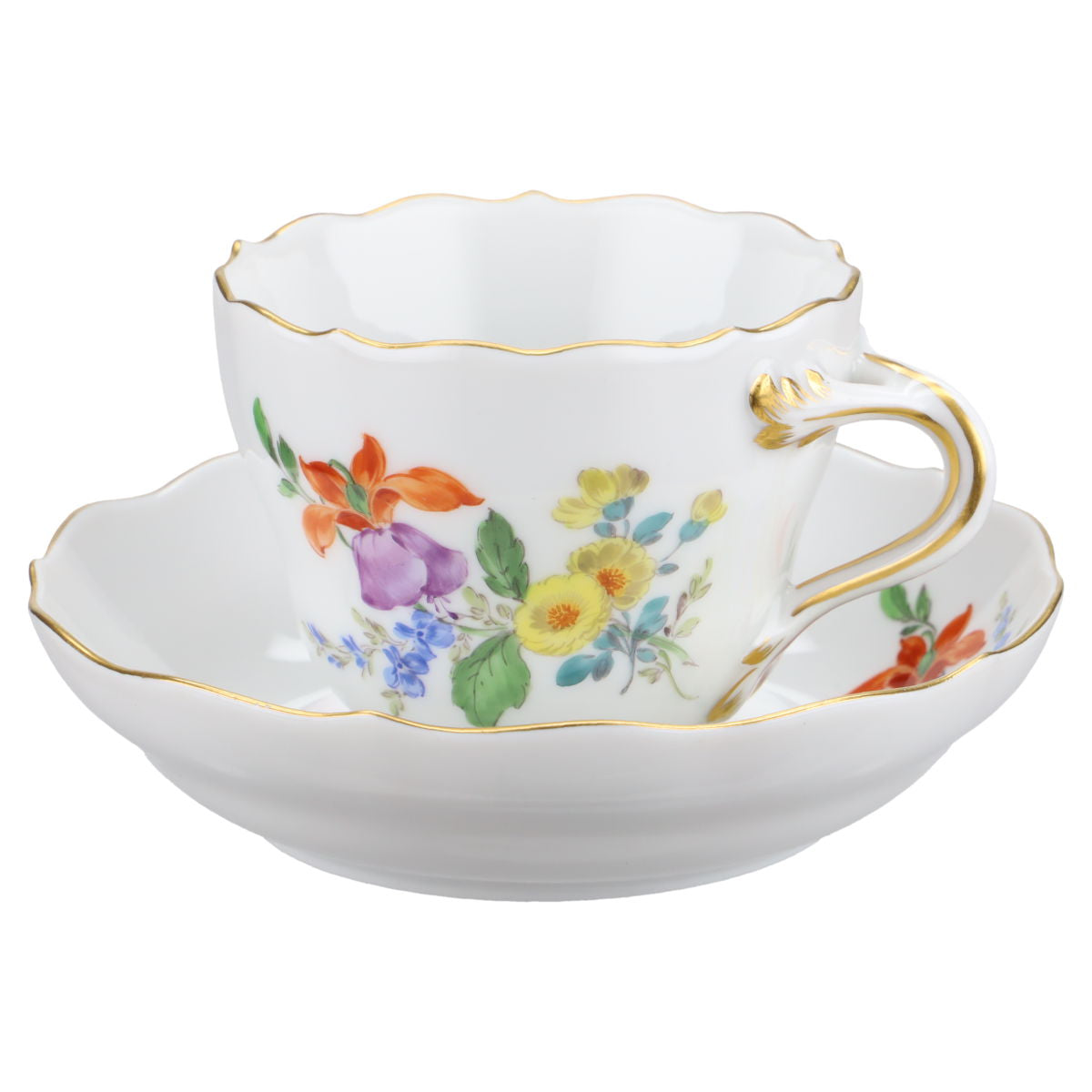 Meissen - Neuer Ausschnitt I.Wahl - Blumenbouquet