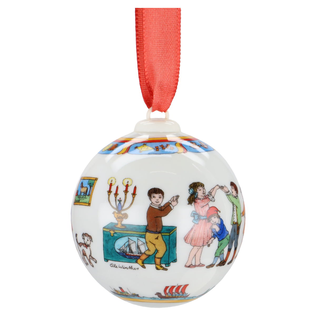 Hutschenreuther - Weihnachtsartikel - Weihnachtskugeln mit OVP