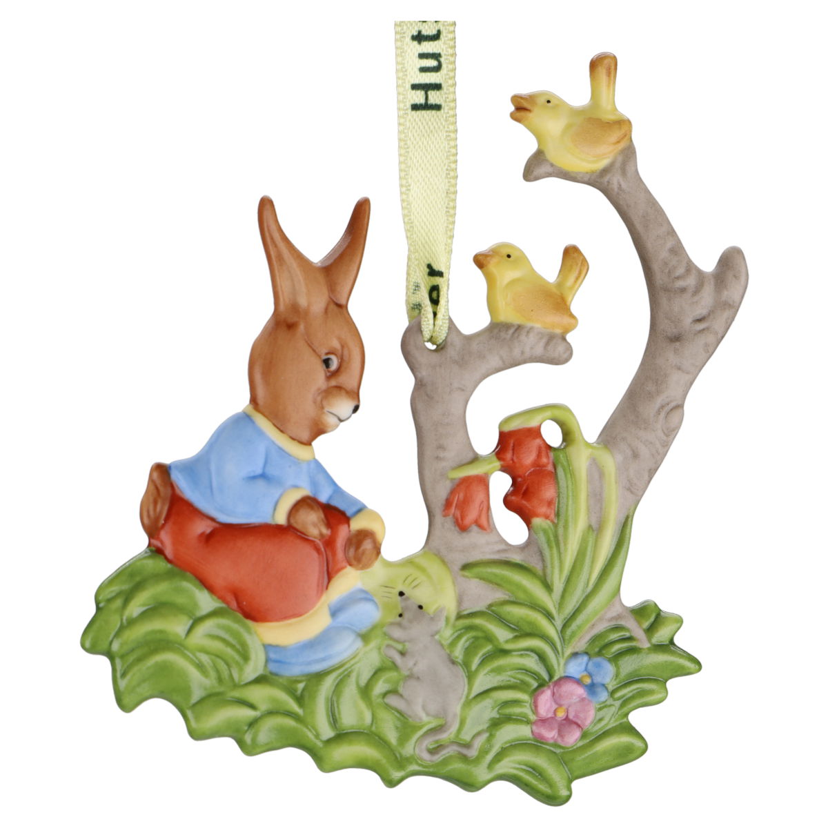 Hutschenreuther - Osterartikel / Frühlingsartikel - Hasenfamilie