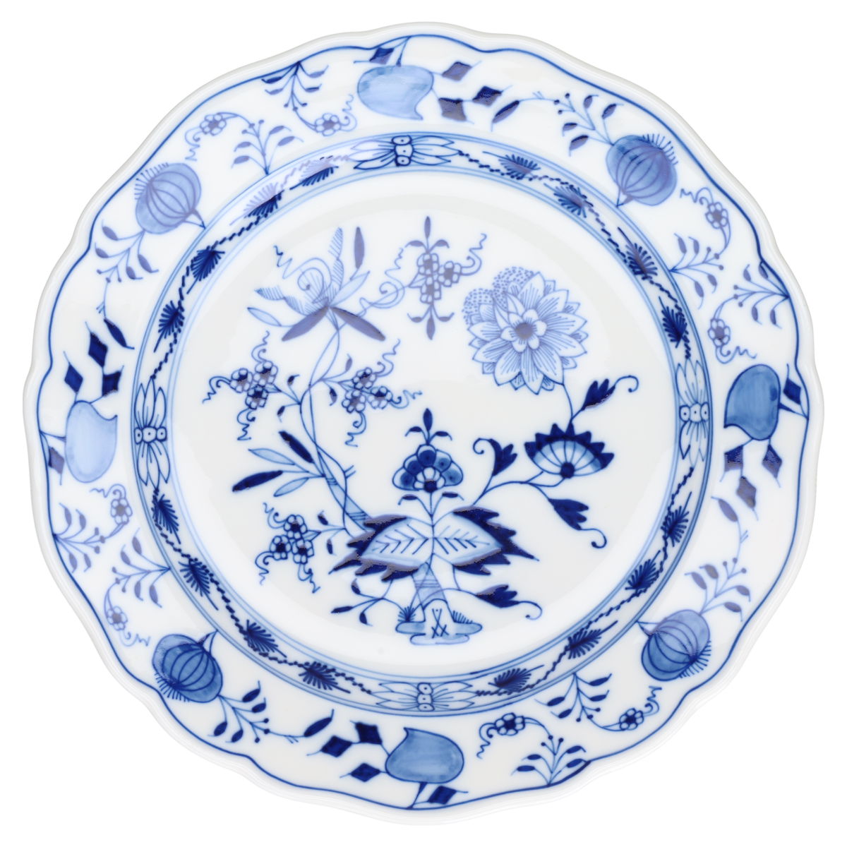 Meissen - Neuer Ausschnitt I.Wahl - Zwiebelmuster Pfeifferzeit