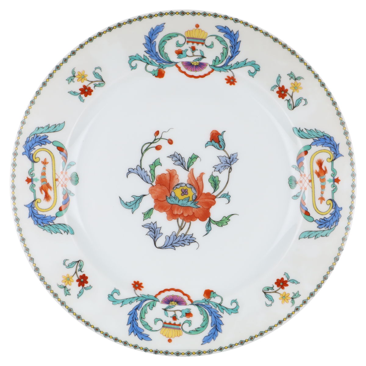 Limoges - Porcelaine De Paris - Décor Pavot