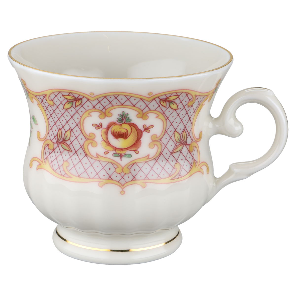 Seltmann Weiden - Royal China - Rosenbordüre mit Goldrand