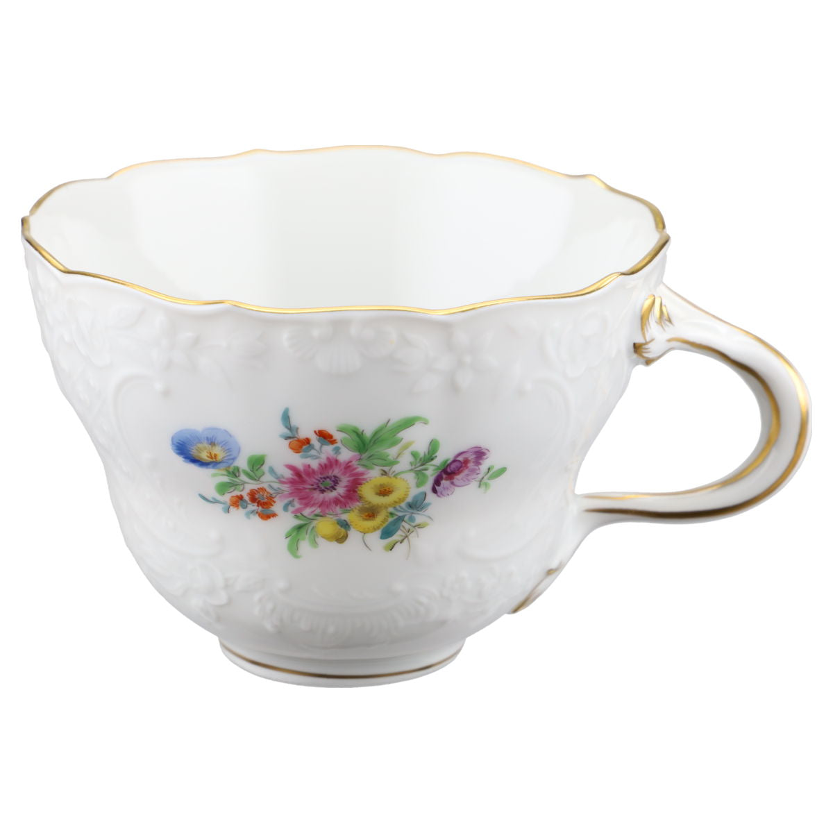 Meissen - Neu Marseille - Bunte Blume mit Insekten I.Wahl