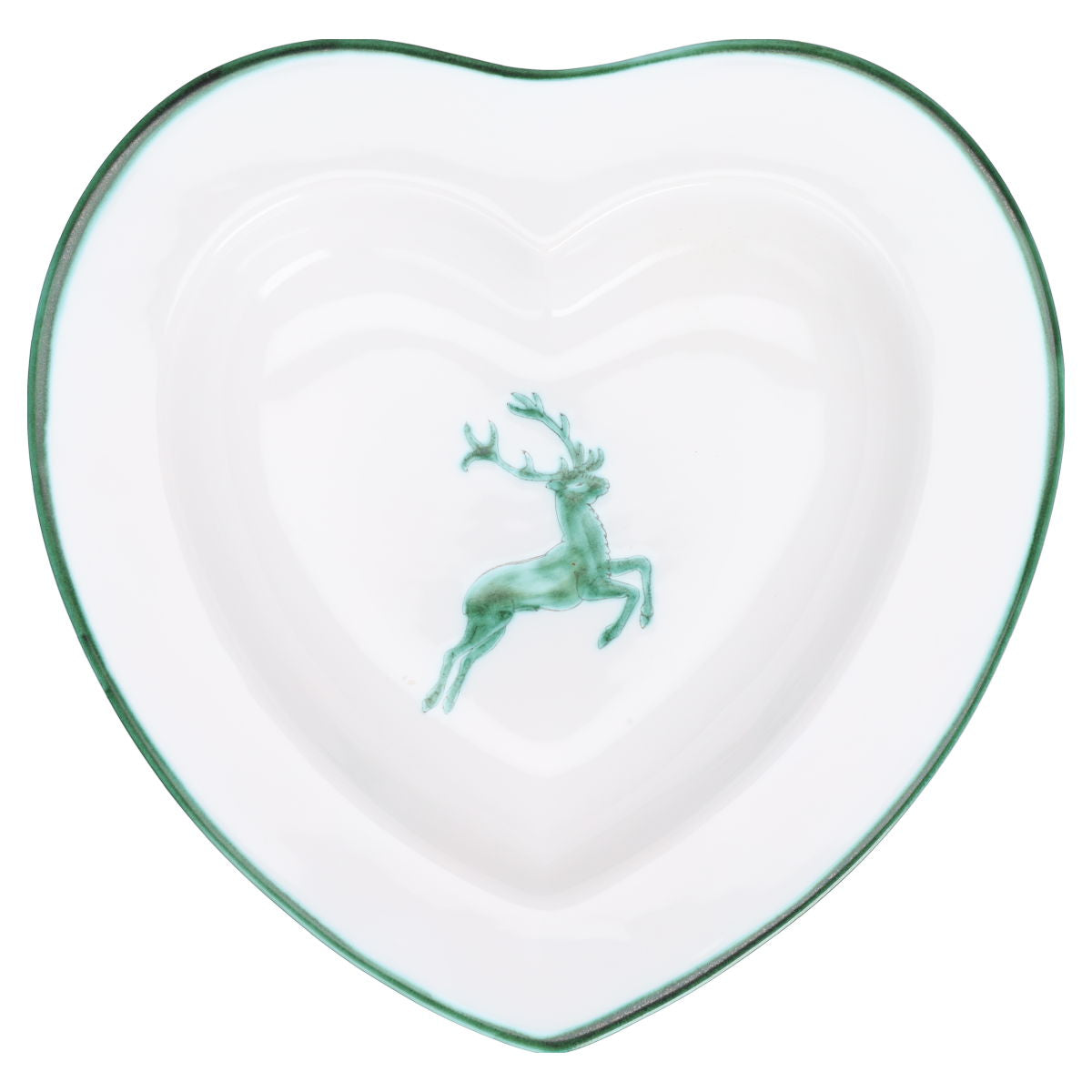 Gmundner Keramik - Grüner Hirsch