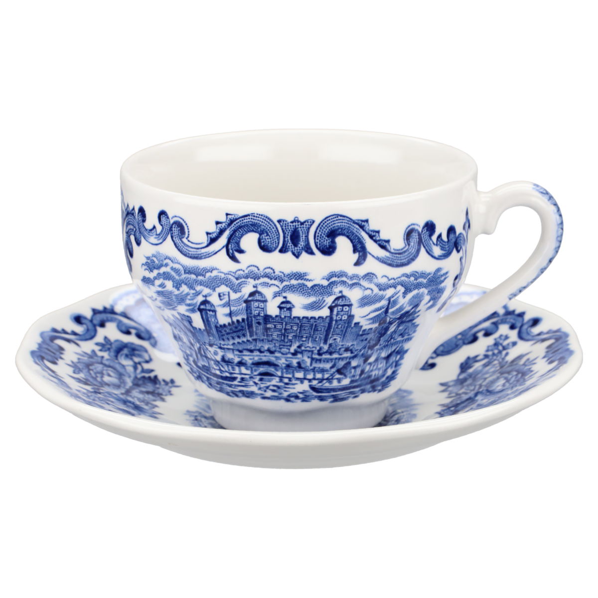 Unicorn - Royal Homes of Britain - Blue Blau