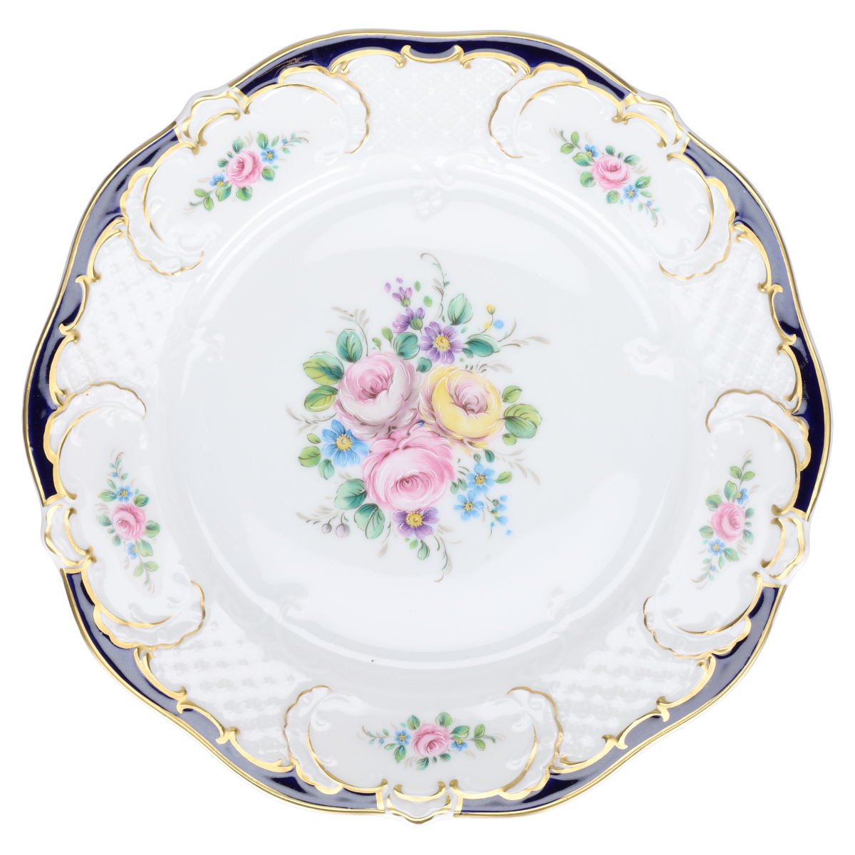 Lindner Porzellan - Anna-Maria - Sanssouci Kobalt Prunk