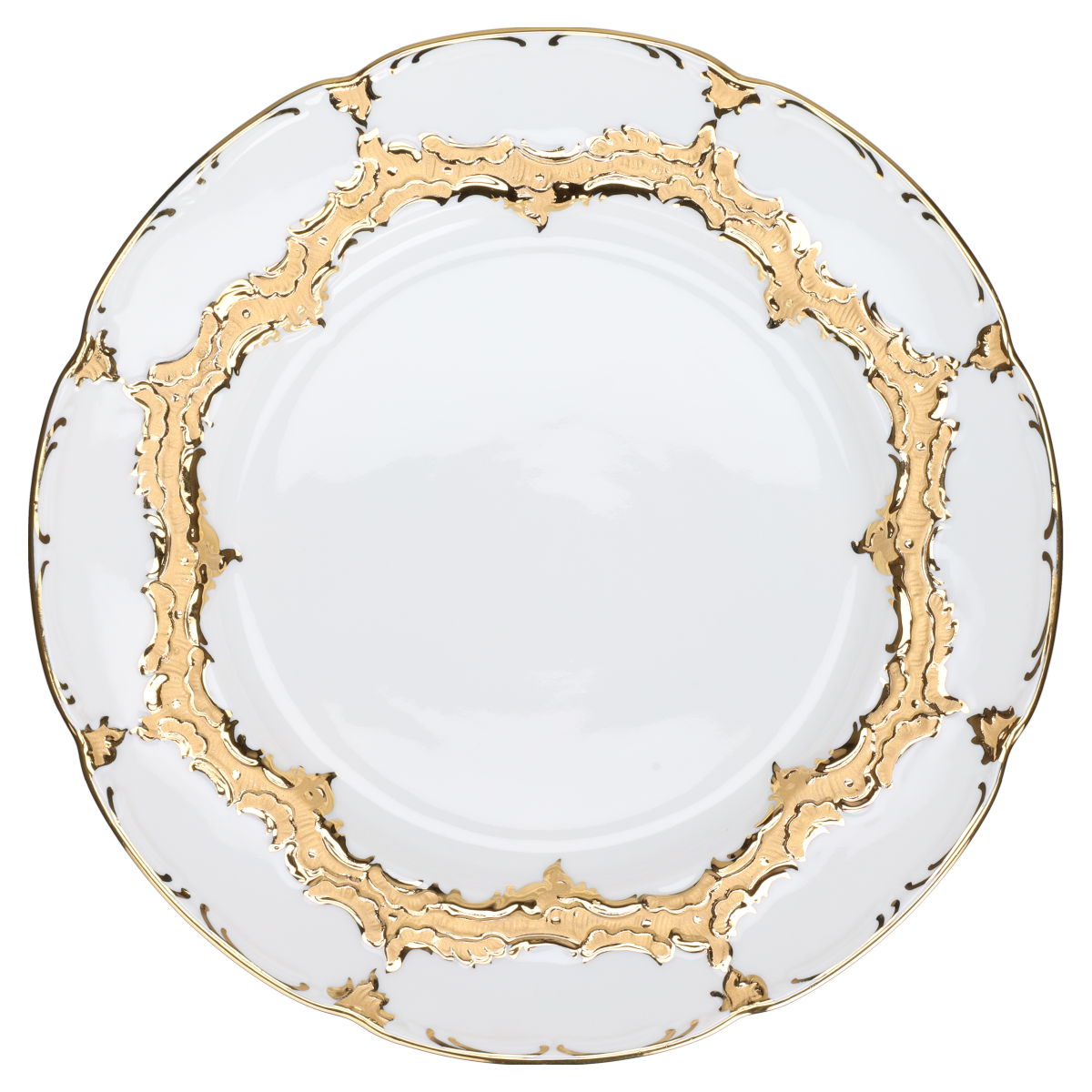 Meissen - B-Form - Goldstaffage II.Wahl