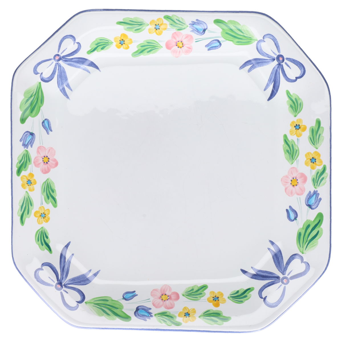 Herend Ungarn - Village Pottery - Bow Schleife und Blumen