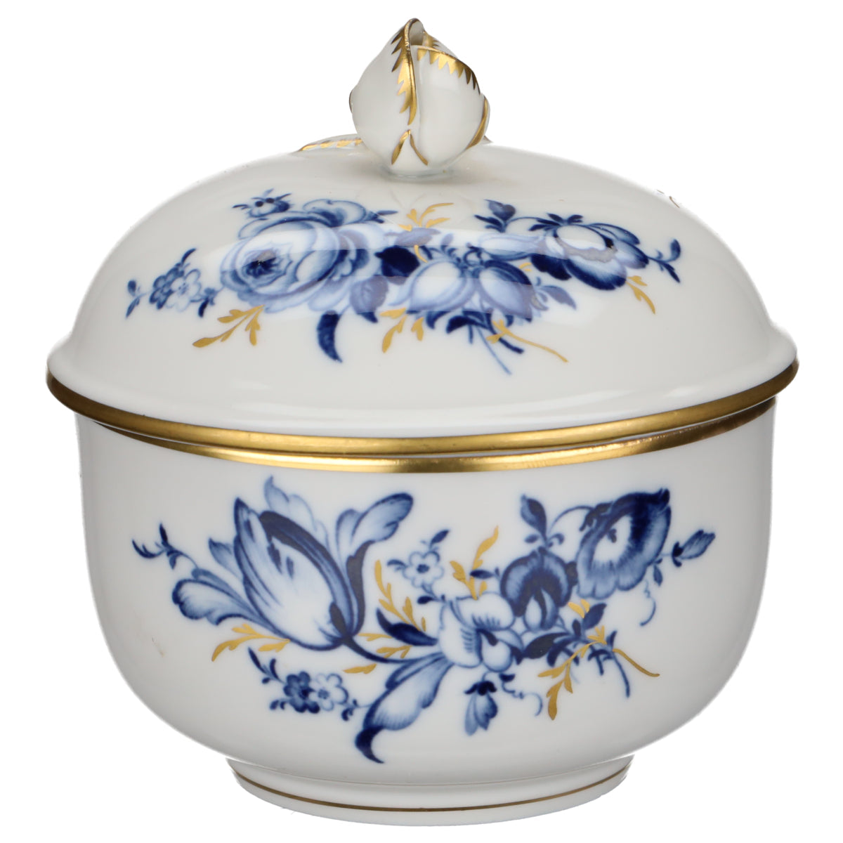 Meissen - Neuer Ausschnitt - Blaue Blume Gold IV.W
