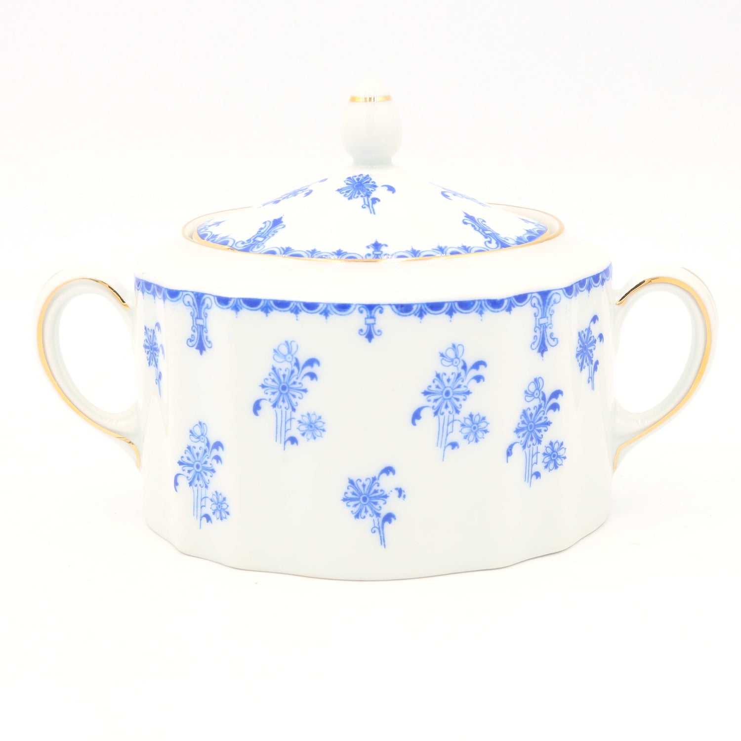 Fürstenberg - Germania 618 - 20084 Blauer Blumenrand